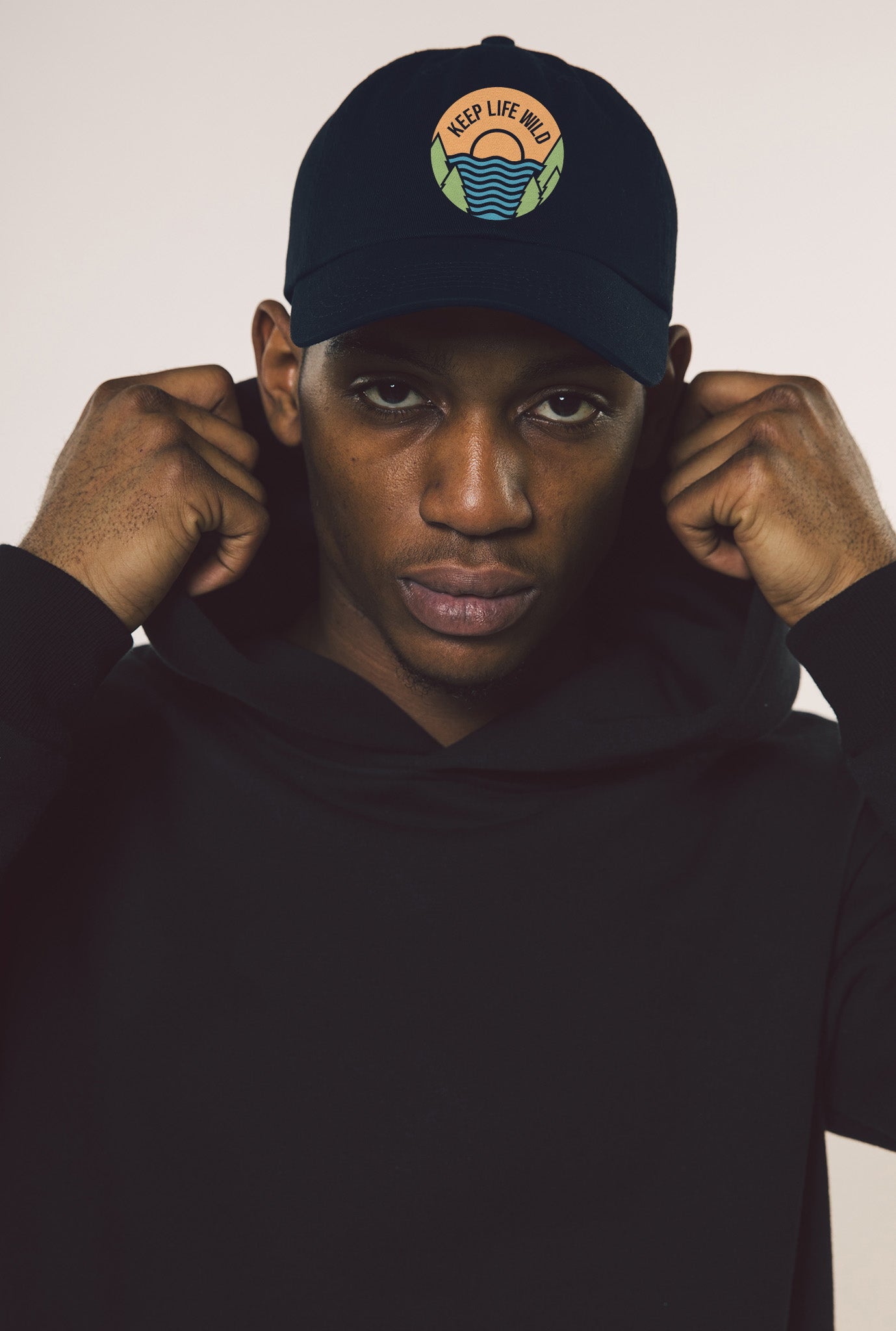 Keep Life Wild - Dad Cap - Navy