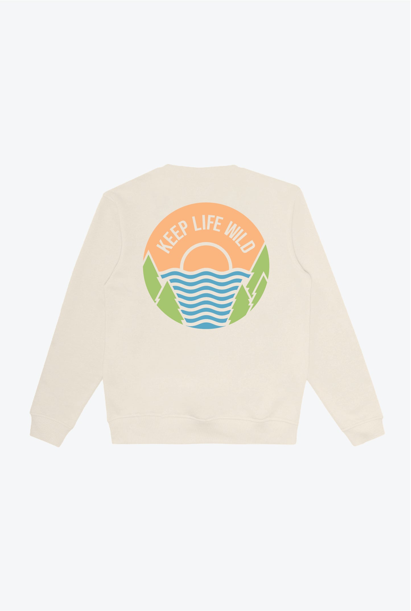 Keep Life Wild - Crewneck - Ivory
