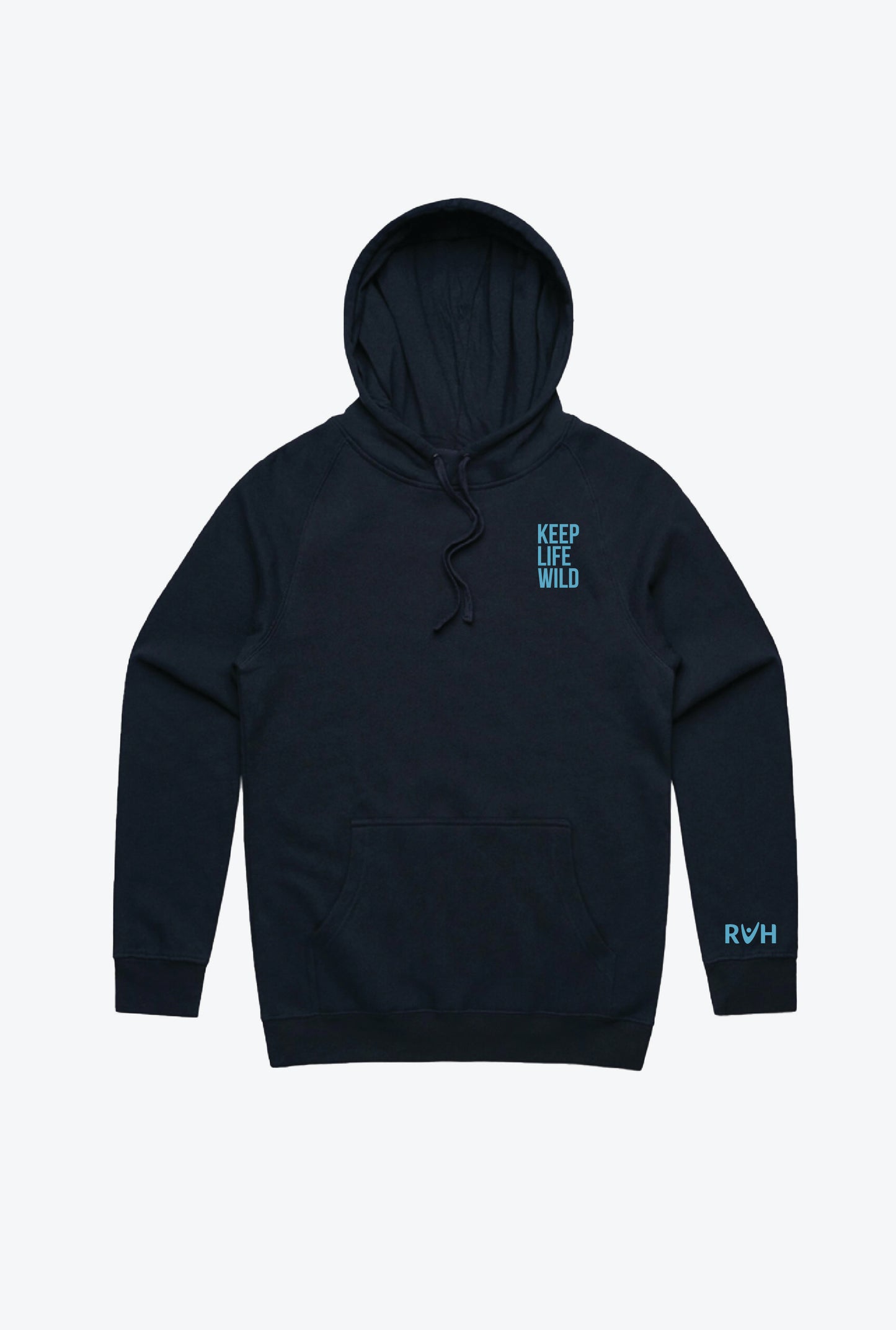 Keep Life Wild - Hoodie - Navy
