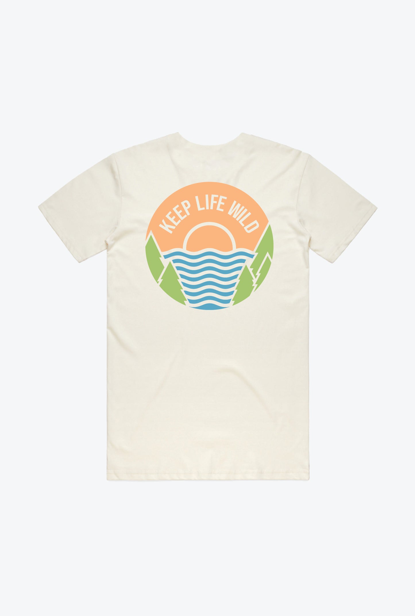 Keep Life Wild T-Shirt - Ivory